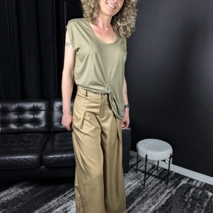 Tshirt kaki oversize original