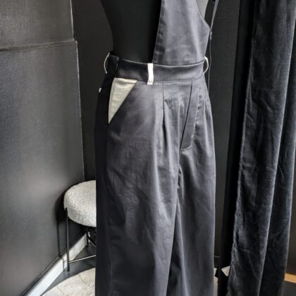 Combi pantalon à bretelles – Collection Miss Tiffy Création (Fabrication artisanale - 88450)